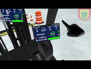 VR VIRTUAL REALITY TRAINING WITH SAVANNAH Supply Chain Guy, Bill Stankiewicz, Transport, trucking :