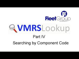 VMRS Lookup Part IV - Searching by Code Key 33 Component Code