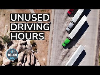 What’s behind the trend of truck drivers’ unused driving hours?